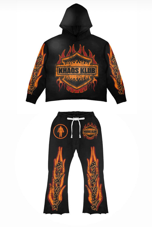 Khaos Flame Jogger Set